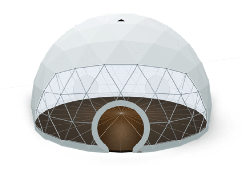 Geodesic dome tent - polidome p150