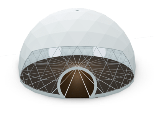 Geodesic dome tent - polidome p300